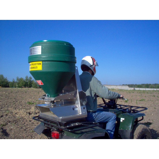 Green manure seed drill