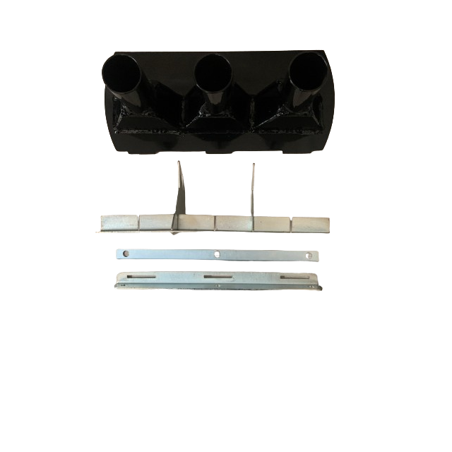 Support de tuyaux et peigne (séparation) pour semoir T18 3 sorties