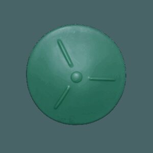 COUVERCLE PLASTIQUE 70L PATTES