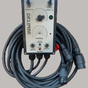 CAJA DE CONTROL DPA INFORMACIÓN DE VELOCIDAD ISO MEDIANTE TOMA DE 7 POLOS PARA BALINES T24 Y T28